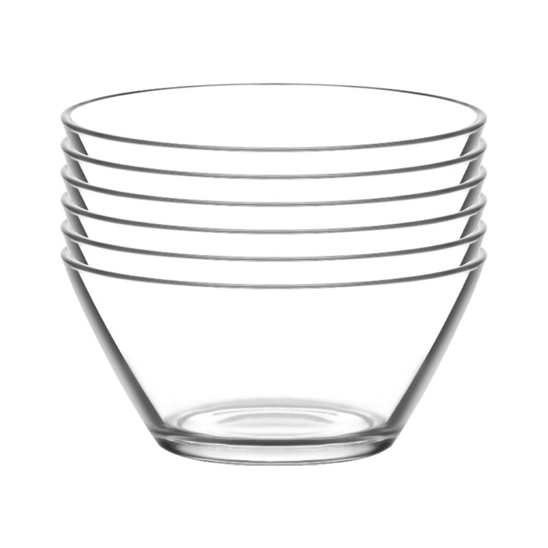LAV Glass Serving Bowl, Set of 6