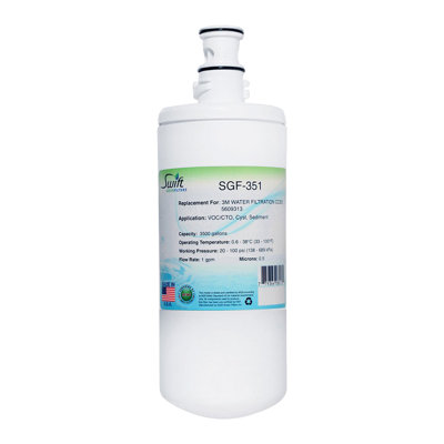 Filtre à eau commercial compatible avec les filtres Swift Green SGF-351 pour CC351, 5609313
