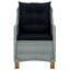Chaise longue avec coussins 3 pièces Brundon-445863415