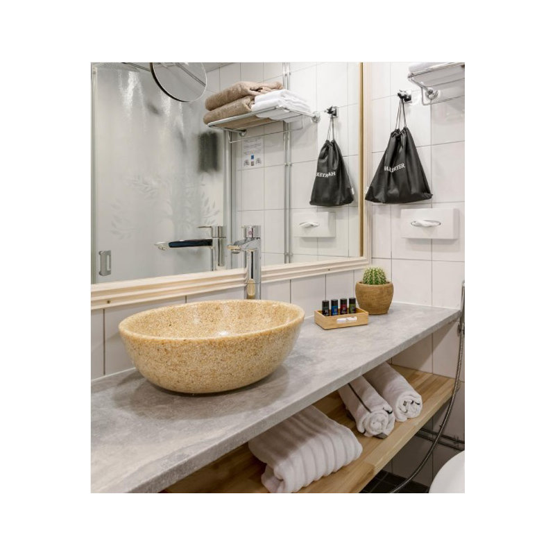 Soft40 15.75'' L Bathroom Sink, Berry