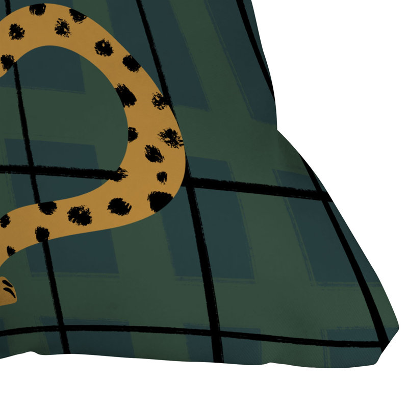 Coussin extérieur Design par Spark Cheetah, 26 po x 26 po