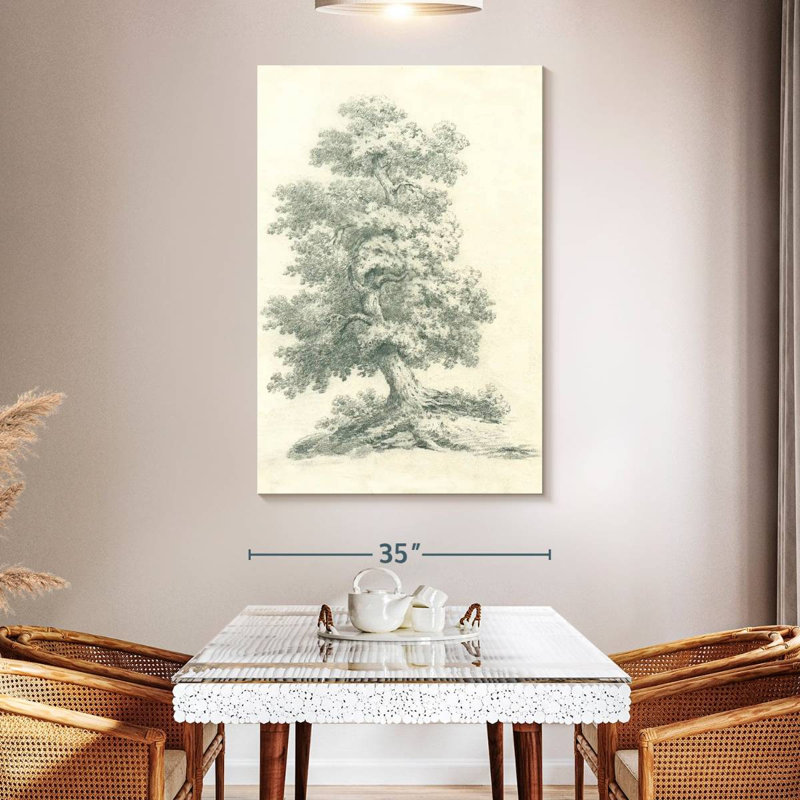 Tree Study II, 51" H x 34" W
