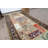 Modern Beige Wool Patchwork Accent Rug, 35x76.8 Inch Rug