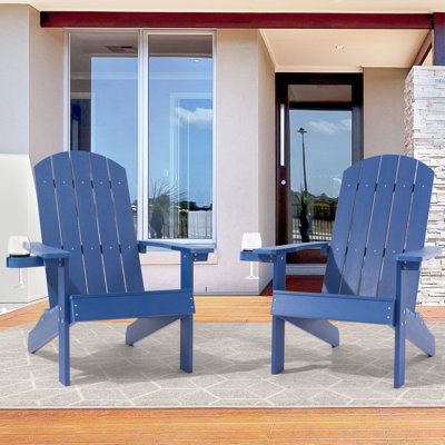Fauteuil Adirondack de couleur couleur Hips résistant aux intempéries