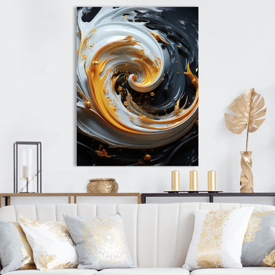 «Magic Gold», impression sur toile