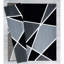 Tapis noir à motif abstrait Zabala-1242731882