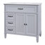 Armoire de salle de bain avec tiroirs et meuble-lavabo-564547808