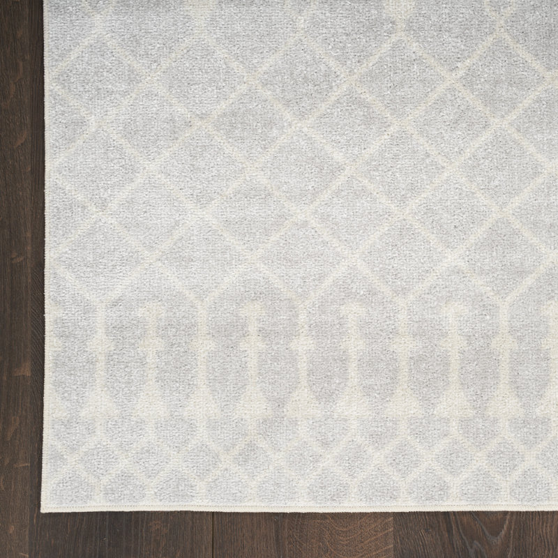 Athalla Washable Moroccan Indoor Rug, Rectangle 6' x 9'