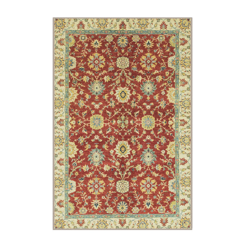 Abd-Allah Abstract Indoor Rug, Rectangle 7' x 10'