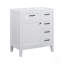 Meuble-lavabo de 30 po sans lavabo, base d'armoire seulement, armoire de salle de bain avec tiroirs, structure solide et panneau de fibres à densité moyenne-787050098