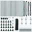 Vidaxl Hexagon Fence Steel-114622360-114622357