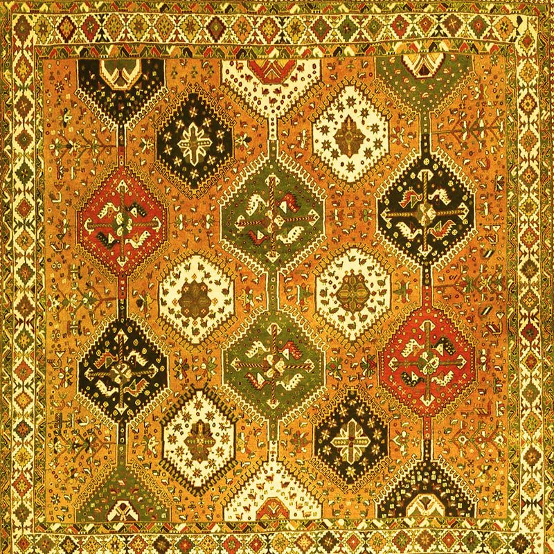 Washable Moroccan Indoor Rug, Square 7'