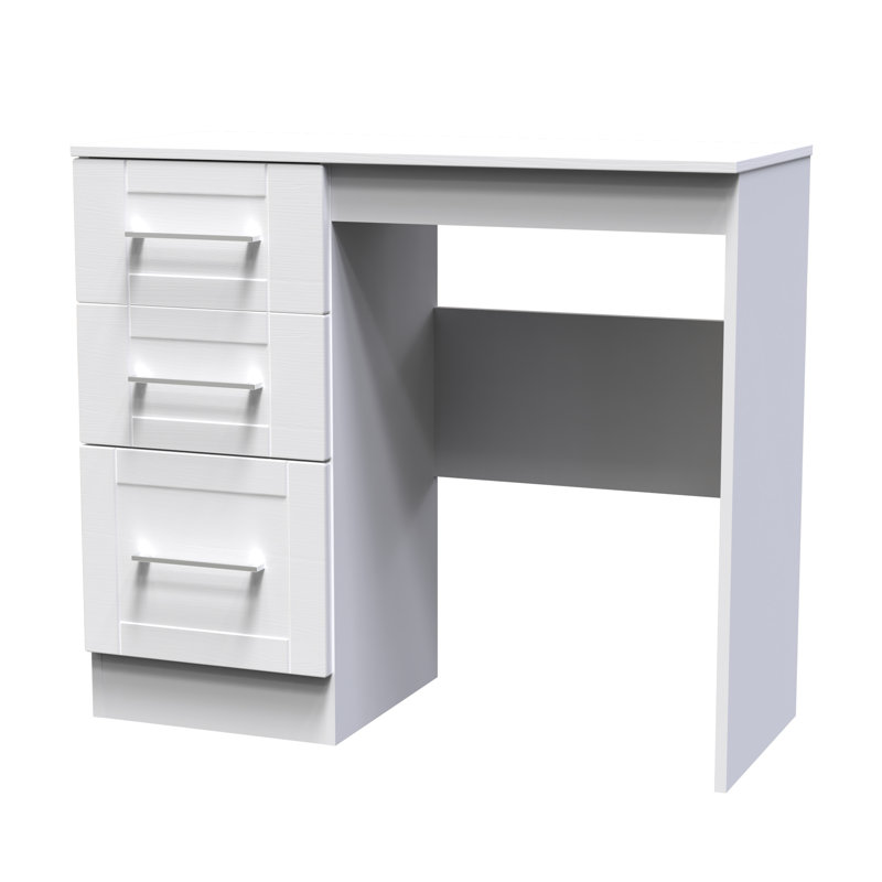 Fully Assembled Yearsley 3 Drawer 93Cm W Chest of Drawers, White