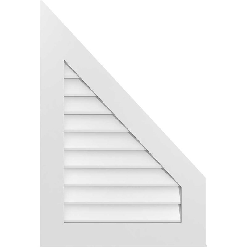 Évent en poire non-fonctionnel Signature, H 1 po x L 36 po x l 24 po