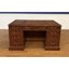 Traditional 60 Inch Mahogany Executive Desk