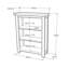 Venice 120cm H Standard Bookcase-8546593-100735352