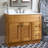 Brookings 36 Inch Bathroom Vanity, Shaker, Solid Wood, Fully Assembled, Sherwin Williams® Gray – Design House, 215749-98554964
