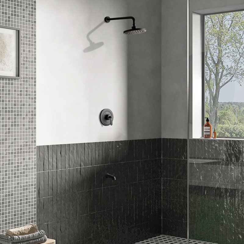 Complete Shower System with Rough in-Valve