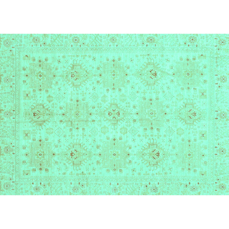 Washable Oriental Indoor Rug, Runner 2' x 5'