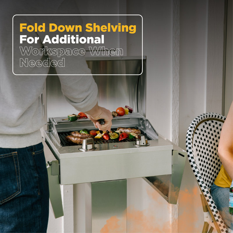 Coyote Pedestal Cart for Electric Grill