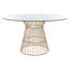 Round Glass Dining Table