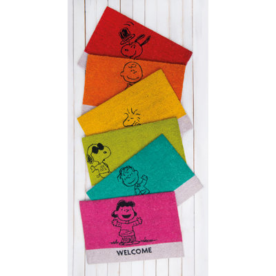 Peanuts Non-Slip Outdoor Doormat