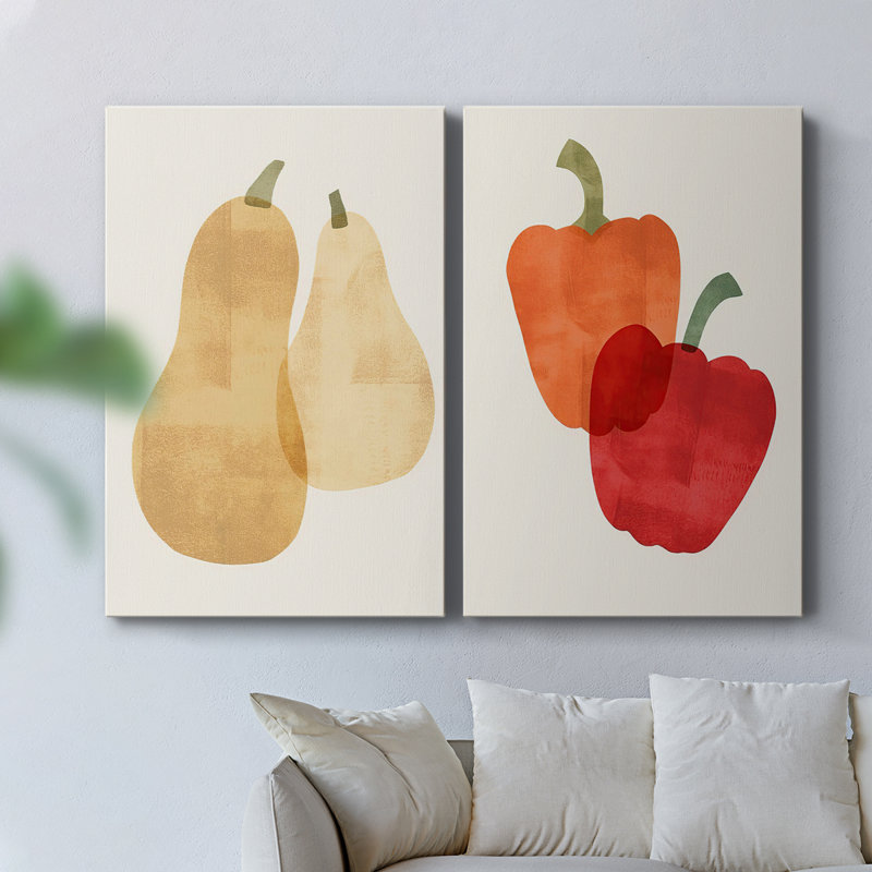 Organic Veg VI-Premium Gallery Wrapped Canvas -Ready to Hang, 18" H x 12" W