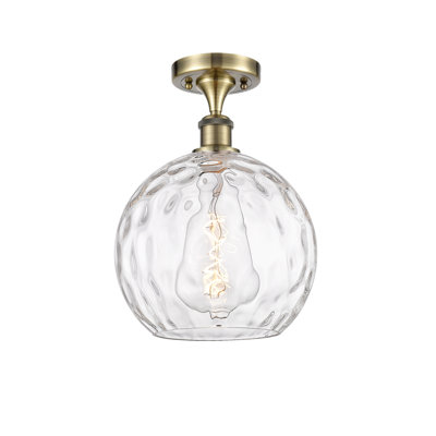 Plafonnier semi-encastré 1 lumière 8 po Cindi