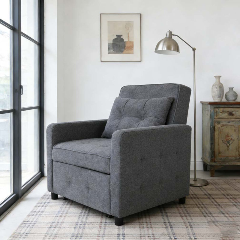 Fauteuil-lit ajustable Sleeper Chair 3-en-1, Antique Grey