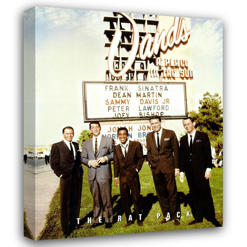 The Rat Pack (Sands), 35" H x 28" W