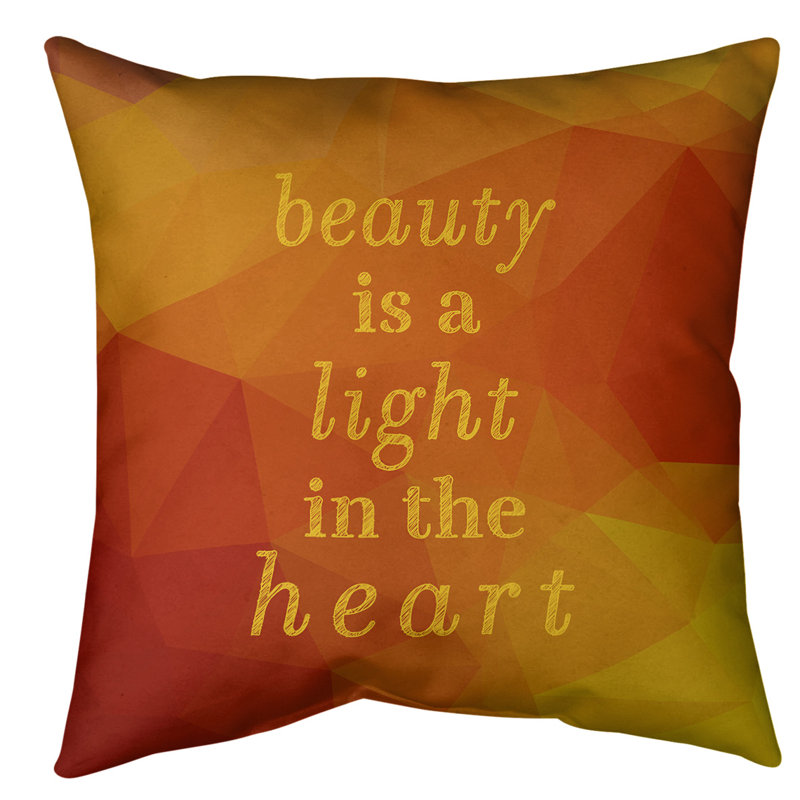 Coussin de sol inspirant la beauté des pierres précieuses, 40 po x 40 po, Jaune ambre