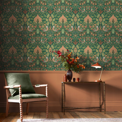 Papier peint William Morris Dove & Rose Midsummer