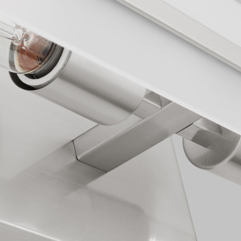 2 - Light Vanity Light, Brushed Nickel