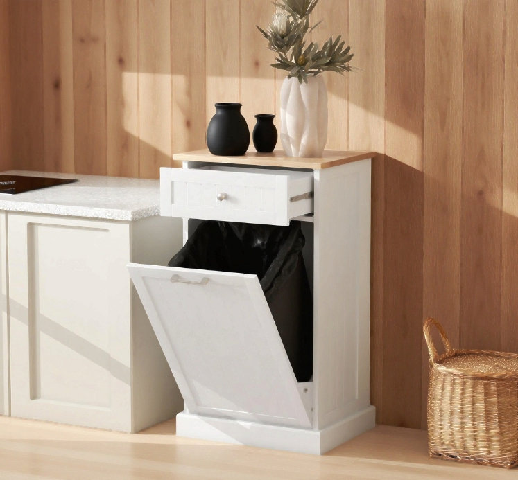 Armoire pour bac de cuisine dissimulée