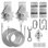 ColorTree Winch Kit for Triangle Sun Shade Sails – 316 Stainless Steel, Easy Tensioning (Includes Winch, Hardware, Cables)