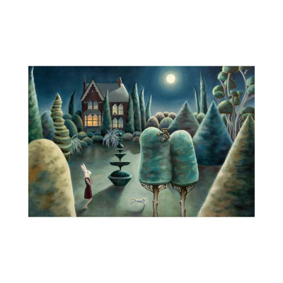 Nocturnal Wanderings by Antoinette Kelly - Wrapped Canvas Print