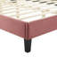 Lit plateforme en velours Modway Lindsey-130424913-130425006