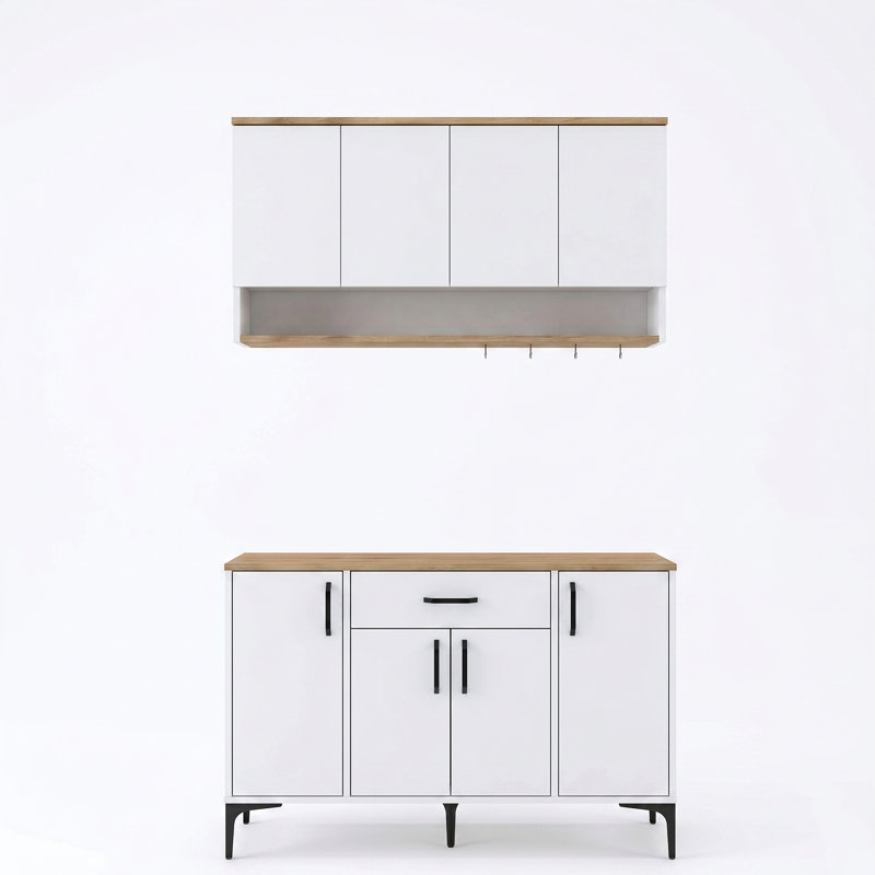 Armoire de cuisine et étagère murale Modern Modern