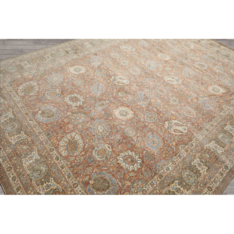 Tapis à poils multiples dense et dense pour le salon avec un lustre soyeux, Rectangle 7 pi 11 po x 10 pi 10 po