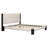 Boucle King Rinaldi frame with Cube headboard
