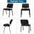 Anacia Stackable Faux Leather Bankers Chairs