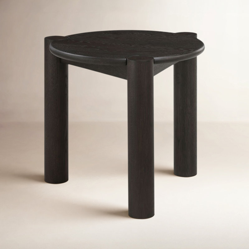 Jack Side Table Brushed Dark Brown, Dark Brown Wood