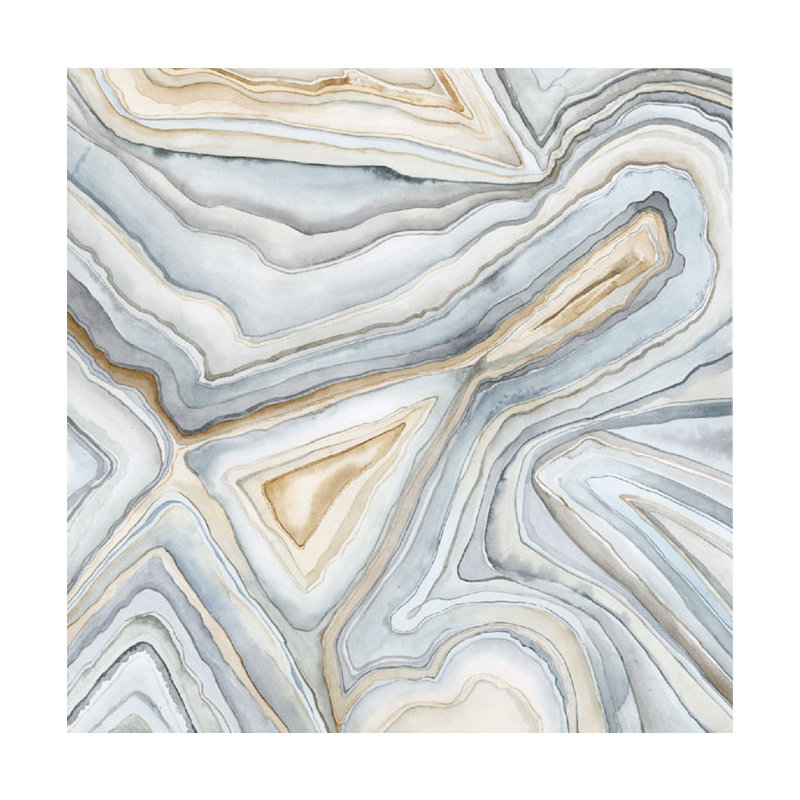 « agate abstract », impression sur toile