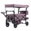 Poussette Wagon pour 2 enfants, poussette pliable à tirer avec poignée réglable-107702527