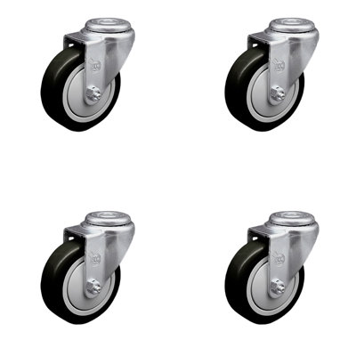 Polyurethane Swivel Bolt Hole Caster