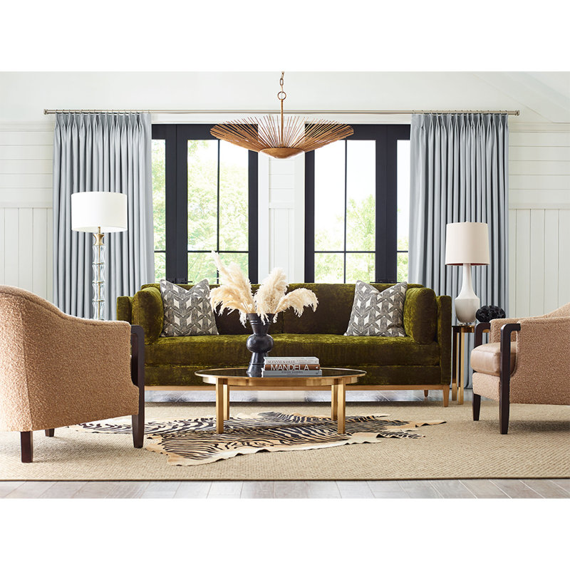 Vesper Sofa, Ebony, Banks Balsam