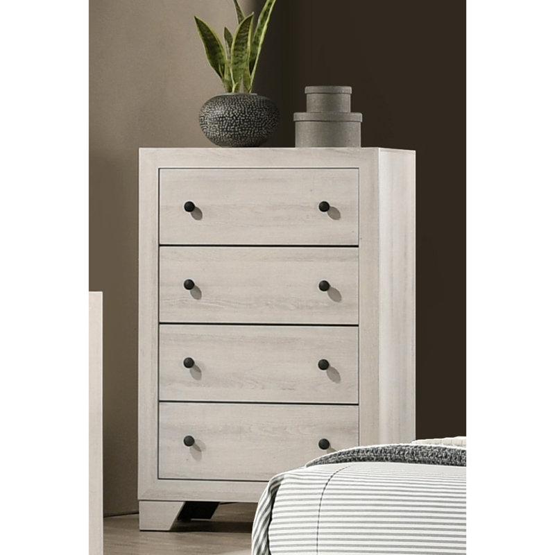 Mobilier de chambre à coucher 1Pc Rustic, Blanchies