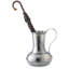 Silver 17" Metal Table Vase