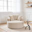 Fauteuil en chenille surdimensionné sans assemblage requis-929059685