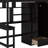 Ilish Twin 1 Drawer Loft Bed with Bookcase, Built-in-Desk and Shelves-6998443